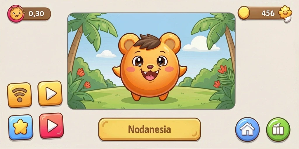 rsngame - Berbagai karakter unik untuk dimainkan.